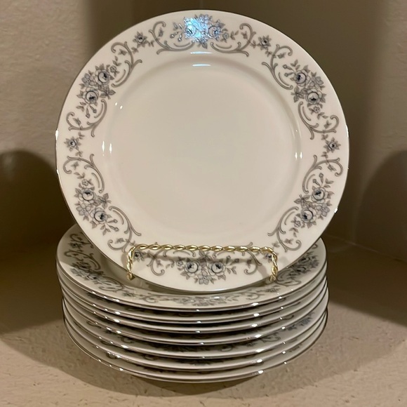 Vintage-Johann Haviland Bavaria Rhineland Plate Bundle 8-7.75"  Salad Plates. - Picture 11 of 12